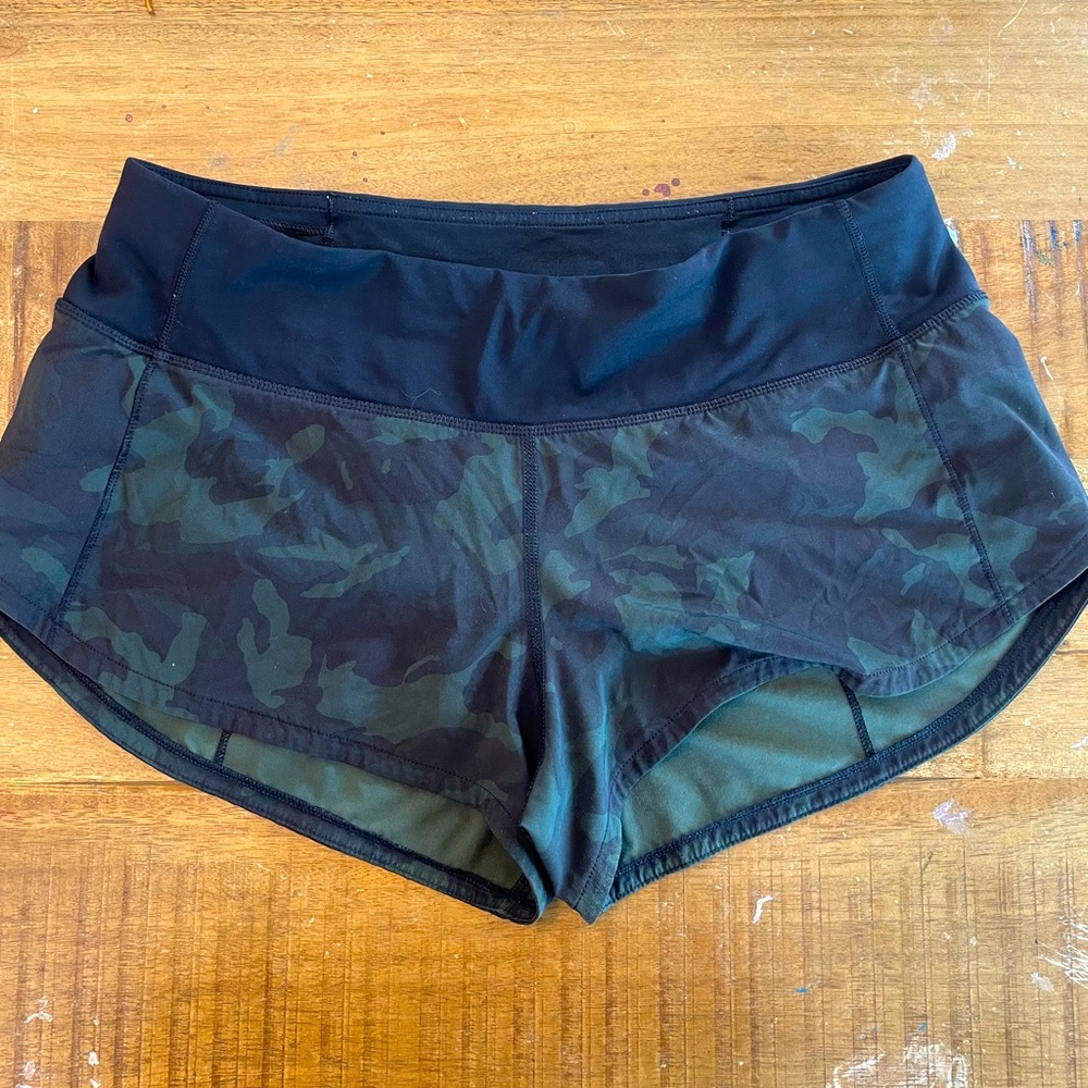 Lululemon speed up shorts 2.5’’ size 4